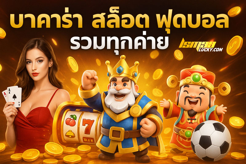 บาคาร่า สล็อต ฟุตบอล ออนไลน์ รวมทุกค่ายในเว็บเดียว 