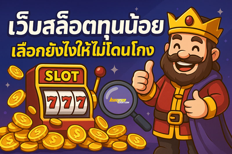 เว็บสล็อตทุนน้อย