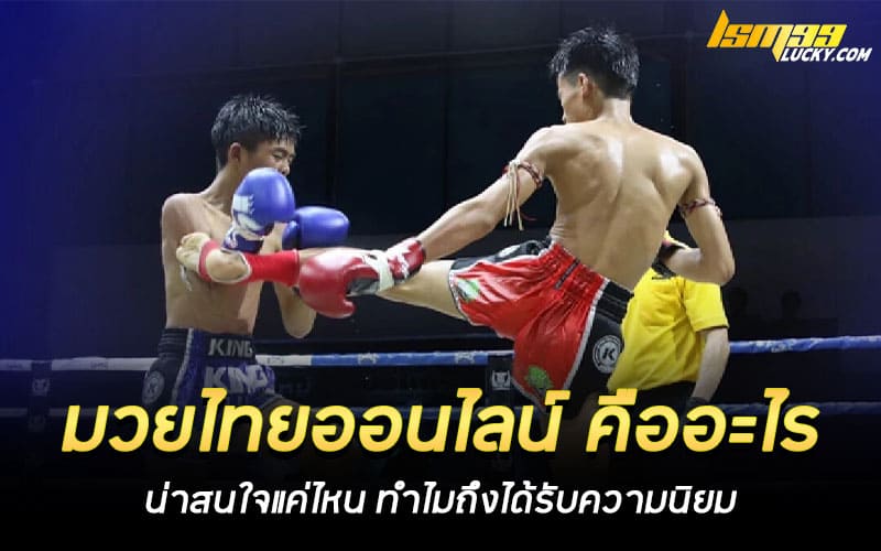 มวยไทยออนไลน์ คืออะไร