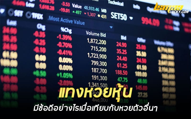 แทงหวยหุ้น