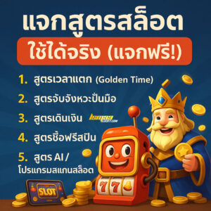 แจกสูตรสล็อต