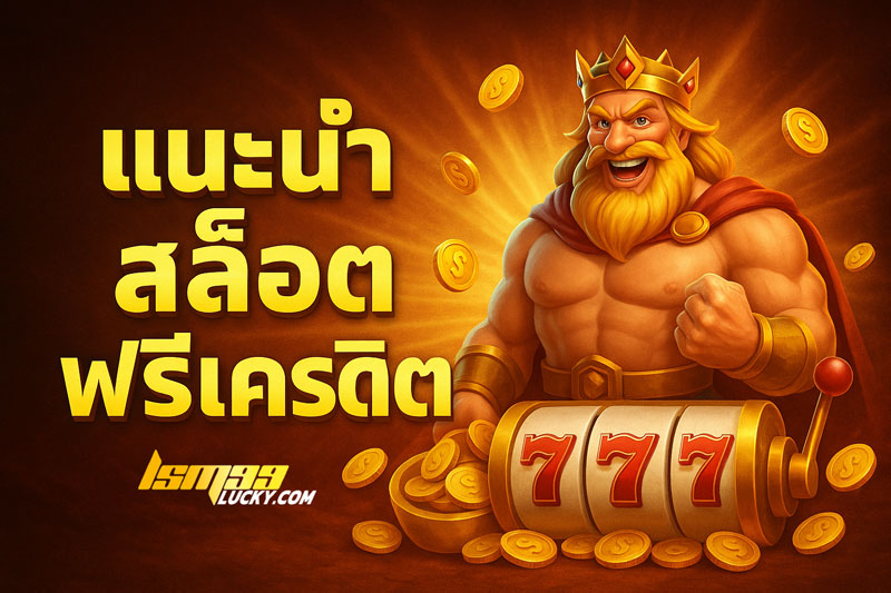 แนะนำสล็อตฟรีเครดิต